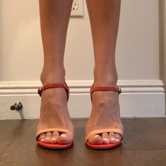 Charles David Color Block Sandals - Picture 8 of 9